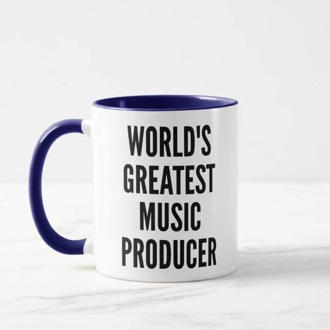 Caneca Maior Produtor musical do mundo (Esquerda)