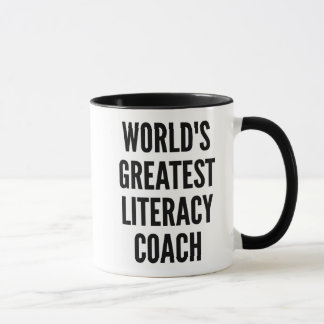 Caneca Maior treinador de literacia do mundo