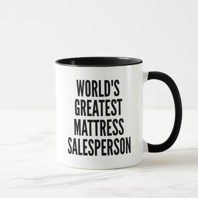 Caneca Maior Vendedor de Colchões do Mundo (Direita)