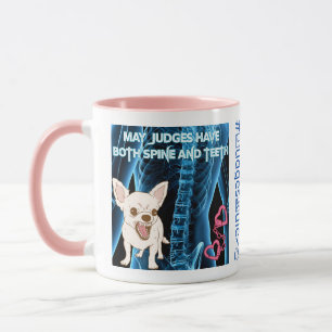 Caneca Maioria De Juízes Têm Tanto Espinha Como Dentes (M