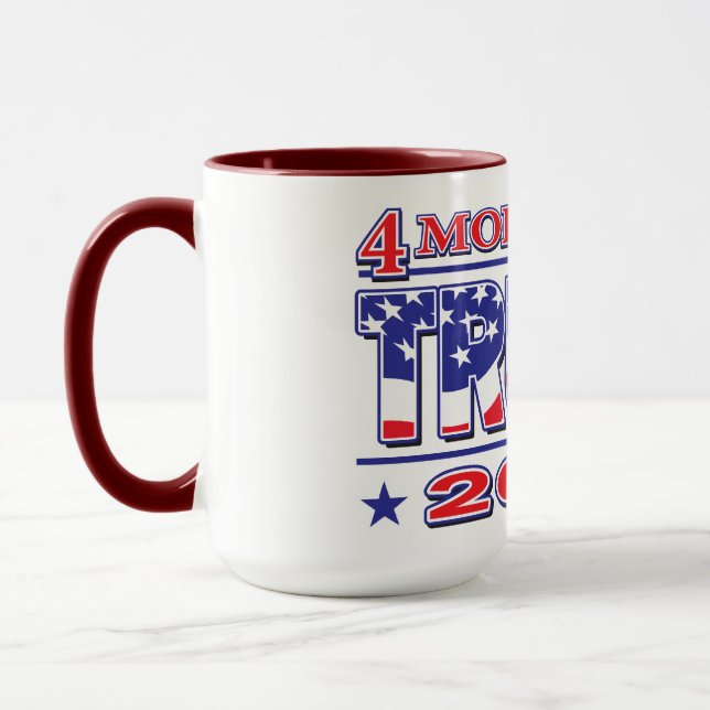Caneca Mais 4 anos Trump 2020 (Esquerda)