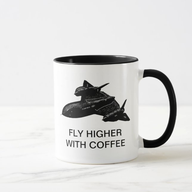 CANECA MAIS ALTO DA MOSCA COM CAFÉ (Direita)