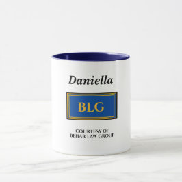 Caneca Mais café corporativo personalizado