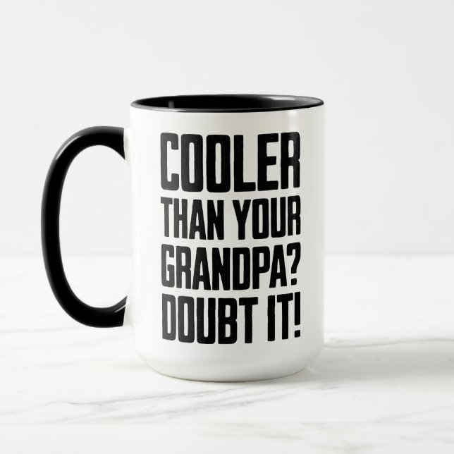 Caneca Mais Legal Que o Seu Avô (Esquerda)