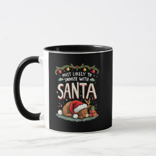 Caneca Mais propenso a bisbilhotar com Papais noeis Sleep