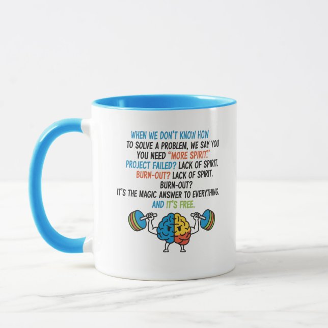 Caneca Mais Resposta de Magia Espírito (Esquerda)