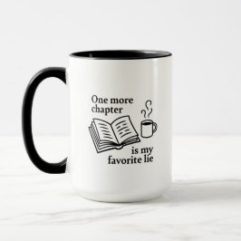 Caneca Mais um Capítulo É Meu Presente de Livro Favorito