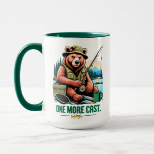 Caneca Mais uma Lançada Urso Pescador