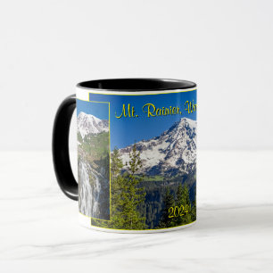 Caneca Majestoso Mt. Rainier, Estado de Washington, Lembr