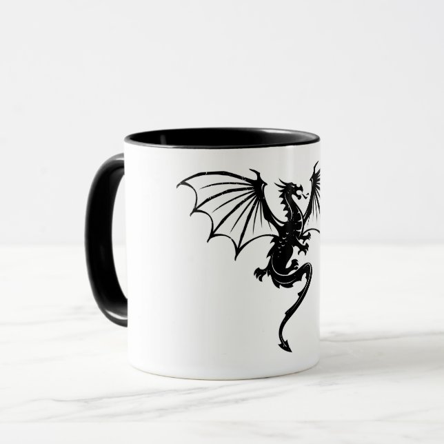 Caneca Majexpressa Dragon (Frente Esquerda)