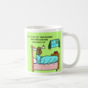 Caneca mal-humorada do "bom dia " dos alces -