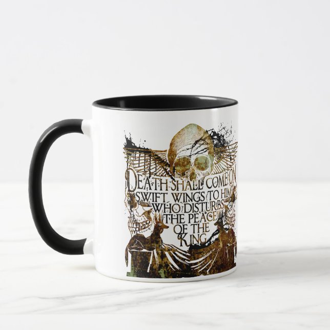 Caneca Maldição do Faraó (Esquerda)