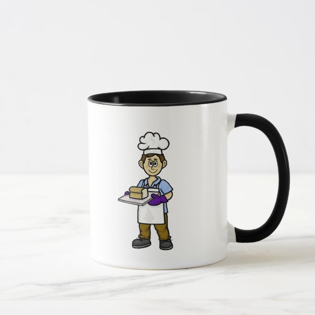 Caneca Male Baker Personalizado (Direita)