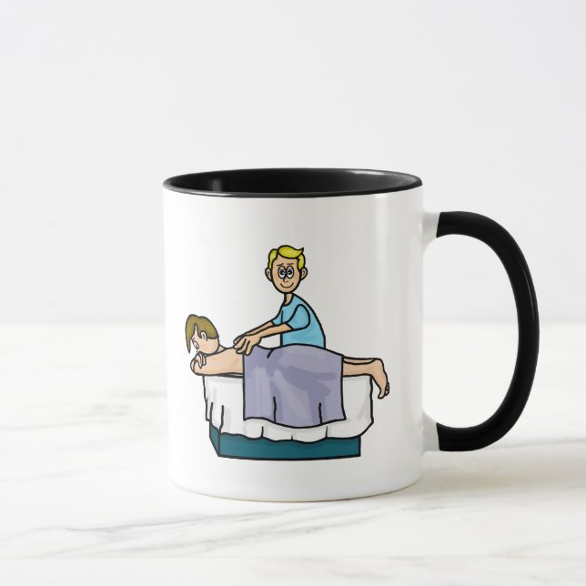 Caneca Male Chiropractor ou Masseuse Mug (Direita)