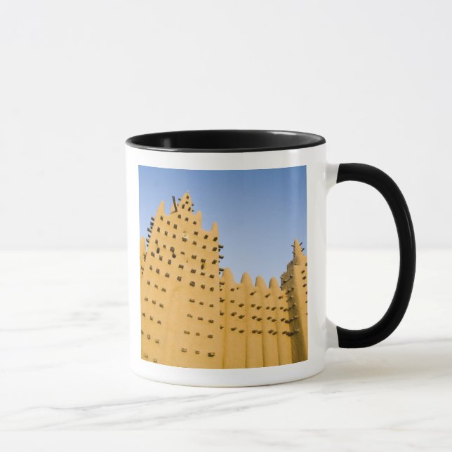 Caneca Mali, Djenne. Mesquita Grande (Direita)