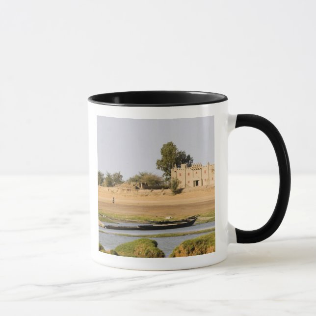 Caneca Mali, Djenne. Rio Bani perto de Djenne (Direita)