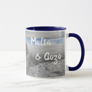 Caneca Malta e Gozo Souvenir Mug