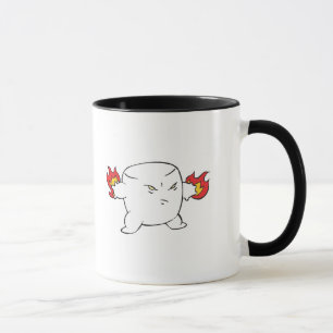 Caneca malvado marshmallow torrado engraçado