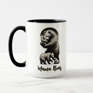 Caneca Mama Bear - Mug Personalizável