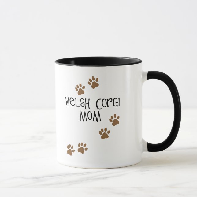 Caneca Mamã do Corgi de Galês (Direita)