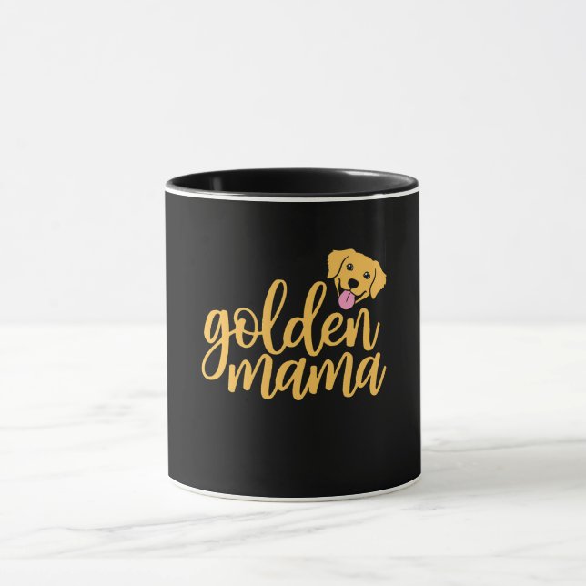 Caneca Mama do ouro Retriever (Centro)