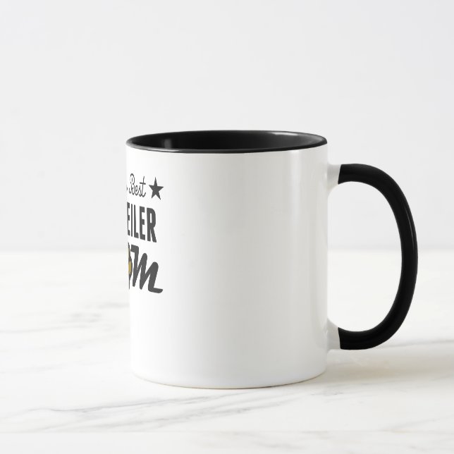 Caneca Mamã do Rottweiler do mundo a melhor (Direita)