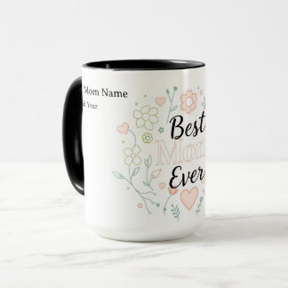 Caneca Mama Est. 2026 | Celebração de Nova Mamãe