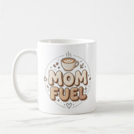 Caneca Mama Fuel | Xícara de Café de Cerâmica