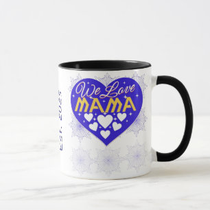 Caneca Mama Mug - Taça Mãezinha Minimalista