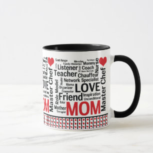 Caneca Mamã Multitalented - dia das mães, aniversário