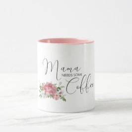 Caneca Mama Necessidade Algum Café