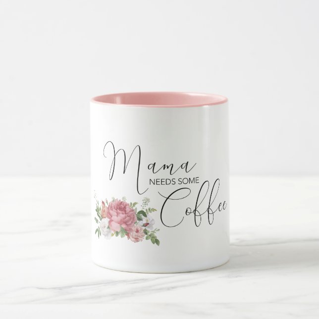 Caneca Mama Necessidade Algum Café (Centro)