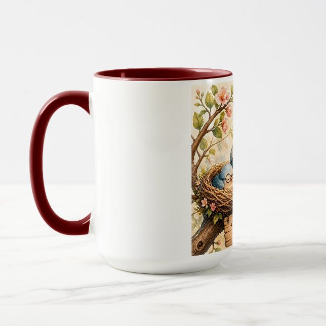 Caneca Mama’s Cozy Nest Mug (Esquerda)