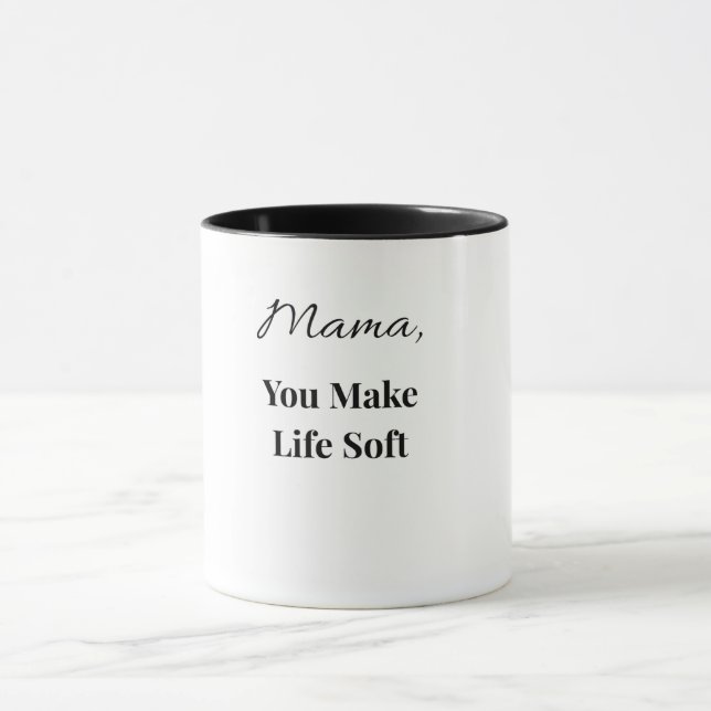 Caneca Mama Você Torna a Vida Suave | Caneca de Co (Centro)