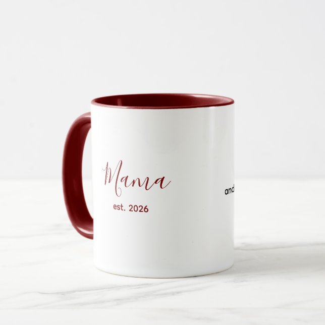 Caneca Mamãe  (Frente Esquerda)