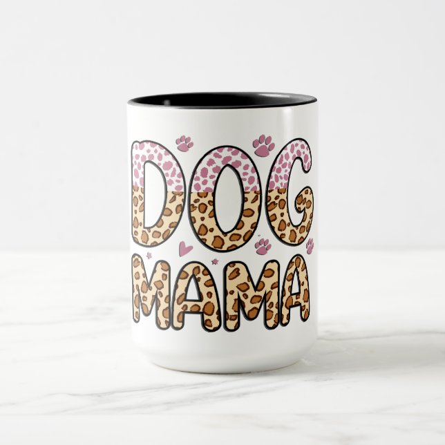 Caneca Mamãe Cachorrinho Fofo (Centro)