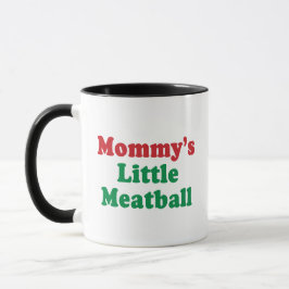 Caneca Mamãe Engraçada Meu Pequeno Almôndega