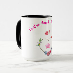 Caneca Mamãe Fofa e Simples