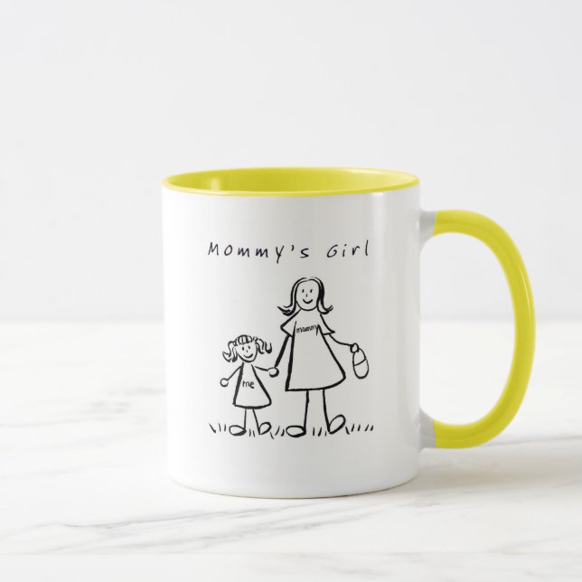 Caneca Mamãe & Me Mug (Desenho com Título) (Direita)