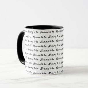 Caneca Mamãe personalizada mínima para ser personalizada