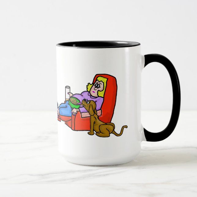Caneca Mamãe Sabe Descansar Mug (Direita)