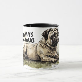 Caneca Mammas Pug Mug