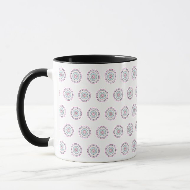 Caneca mandala colorida (Esquerda)