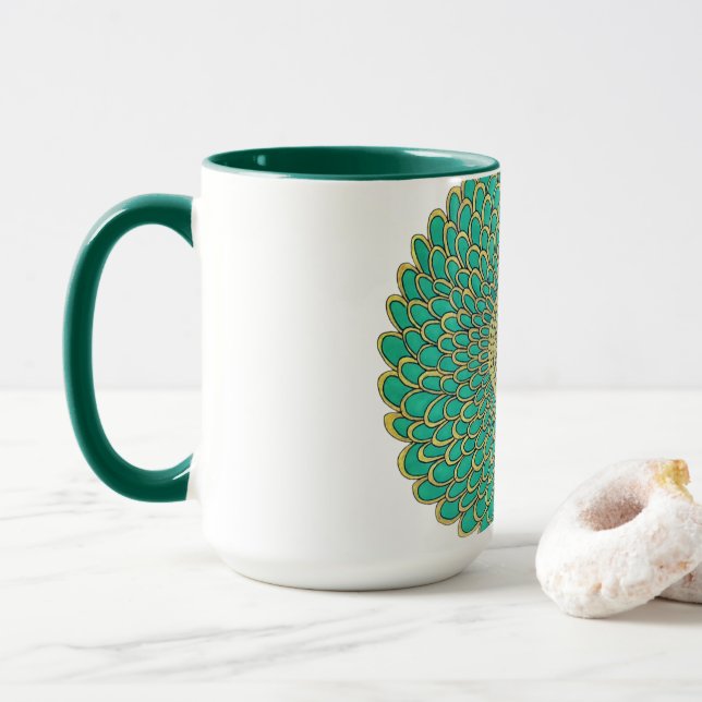 Caneca Mandala Mug (Com Donut)