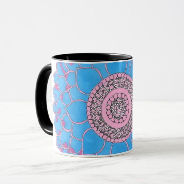 Caneca Mandala Mug (Frente Esquerda)