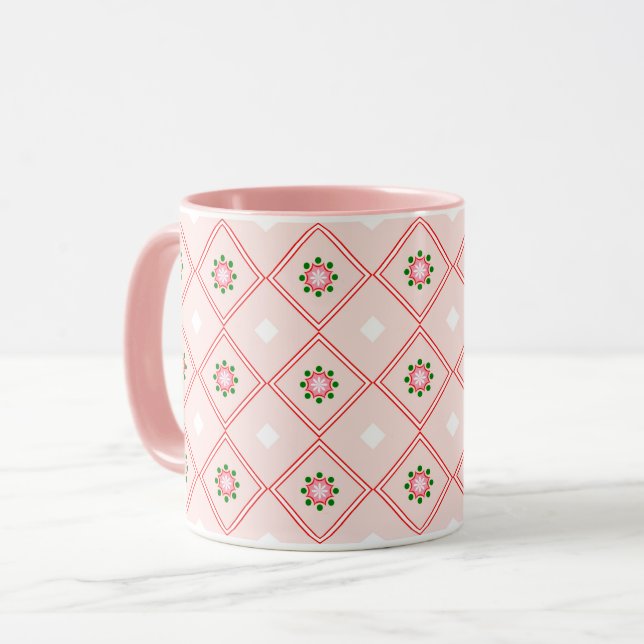 Caneca Mandala Pattern Mug (Frente Esquerda)