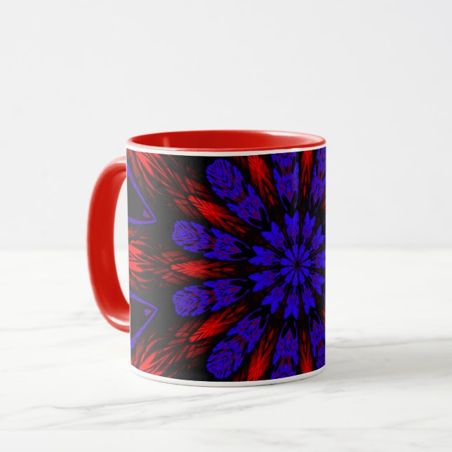 Caneca Mandala Sudoeste Hippie Boho Chic Bohemian (Frente Esquerda)
