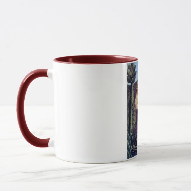 Caneca "Mandrill in the Jungle" (cerca de 1909) (Esquerda)