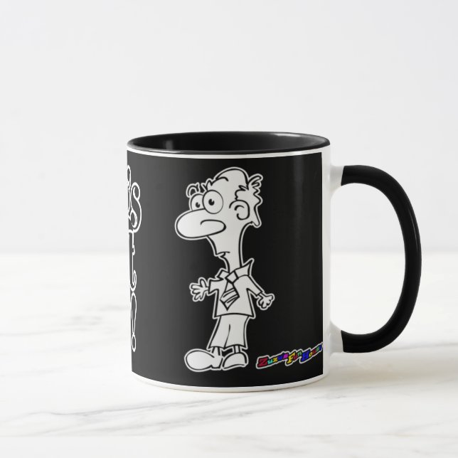 Caneca Manhãs Sem Café?! -caneca (Direita)