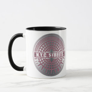 Caneca Manhole Cobrir Manhattan